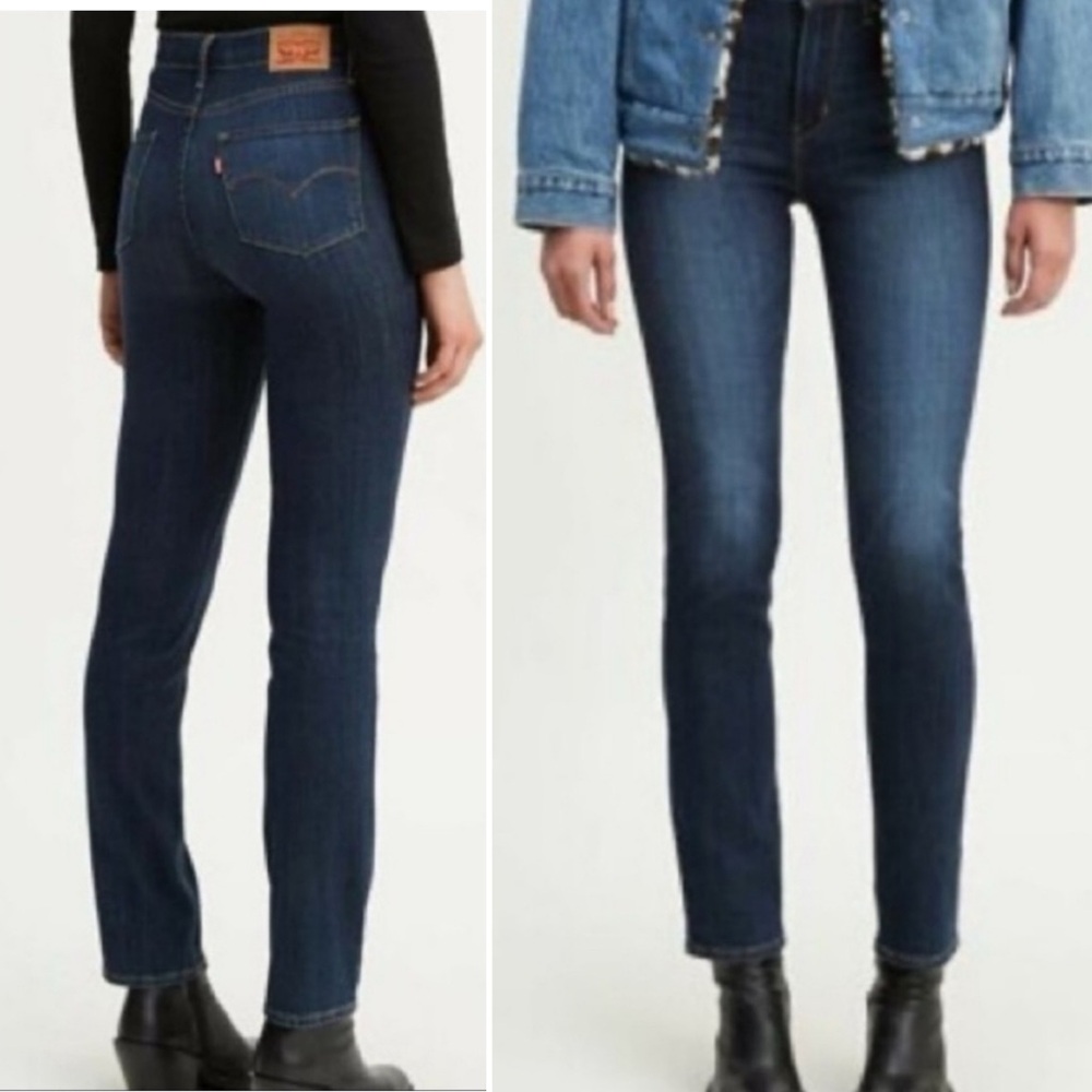 LEVI’S 724 High Rise Straight-Dark Wash-Sz 30/30
